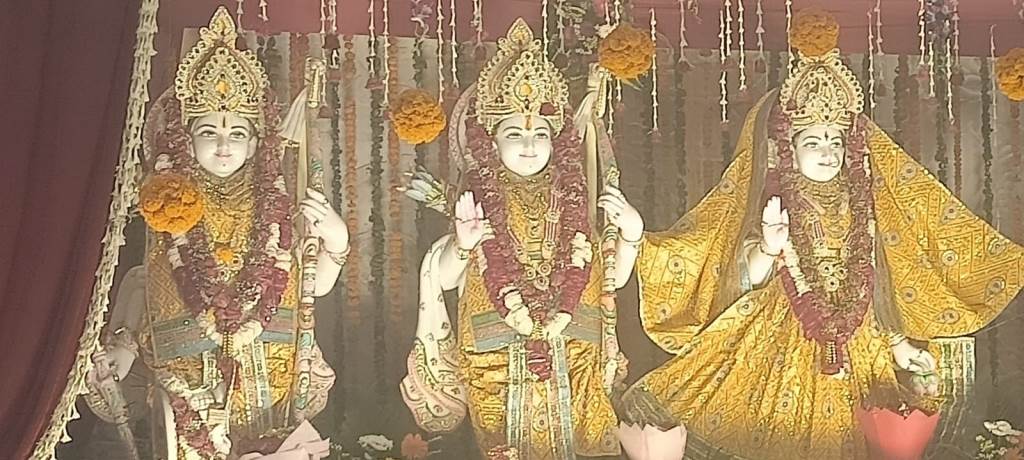 ਸ਼੍ਰੀ ਰਾਮ ਮੰਦਰ ਮੂਰਤੀ ਪ੍ਰਾਣ ਪ੍ਰਤਿਸ਼ਠਾ ਹੋਈ ਸੰਪਨ
